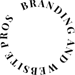 Branding and Website Pros in a circle
